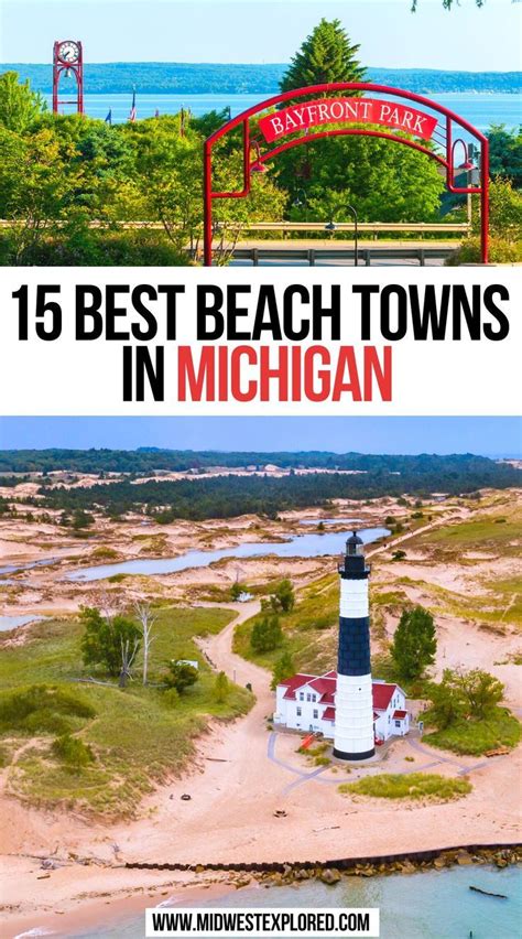 best beach towns in mi.